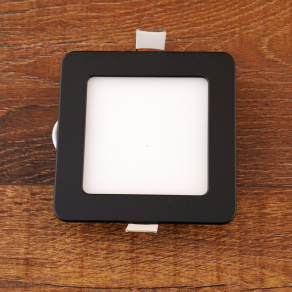   Süllyesztett LED spot lámpa, szögletes, 5,5 W, hidegfehér, fekete-fehér színű - Fueva Eglo 99187