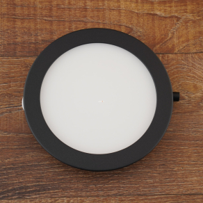   Süllyesztett LED spot lámpa 10,5 W, melegfehér, 16,6 cm, fekete-fehér színű - Fueva Eglo 99212