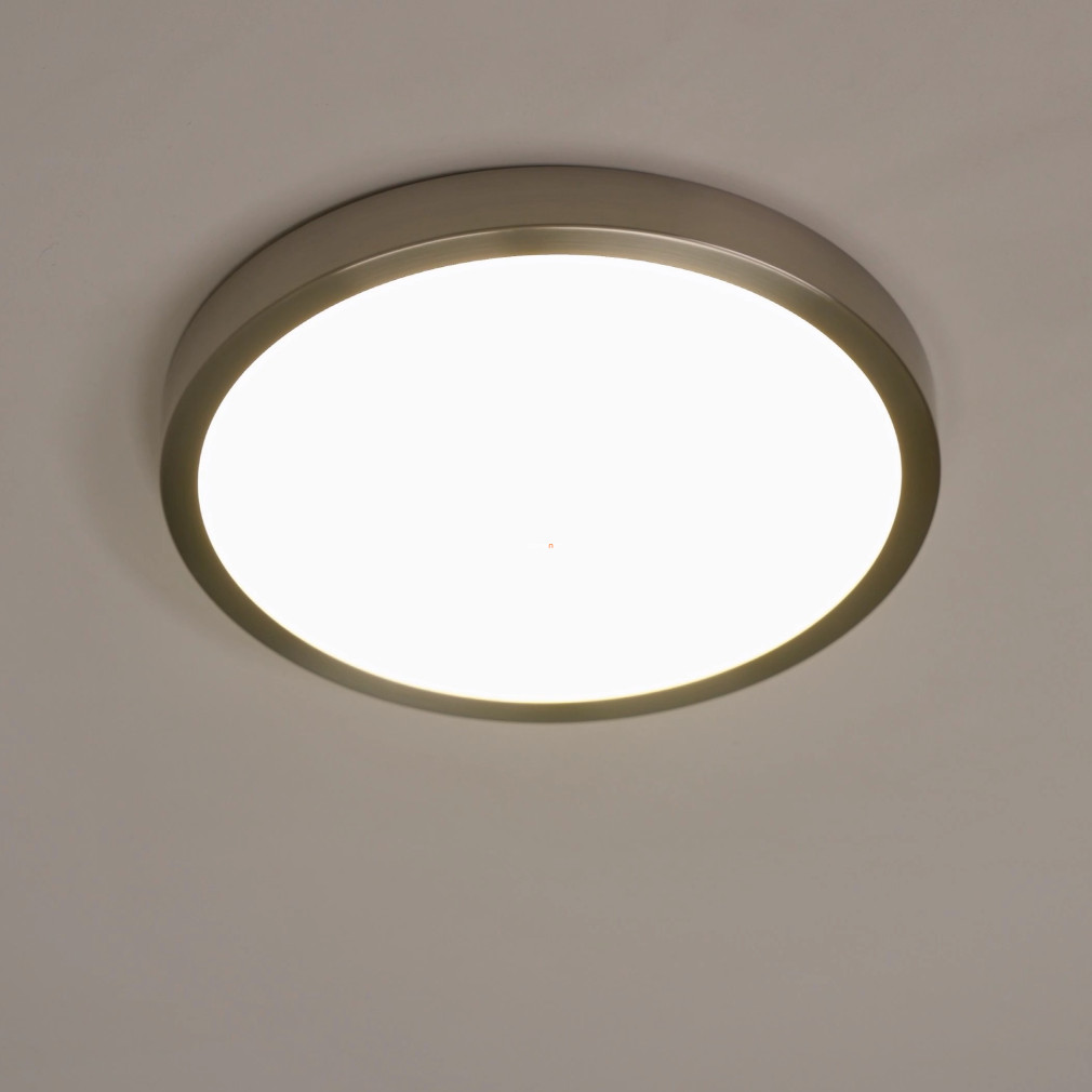 Mennyezeti LED lámpa 20 W, melegfehér, nikkel-fehér színű (Fueva)