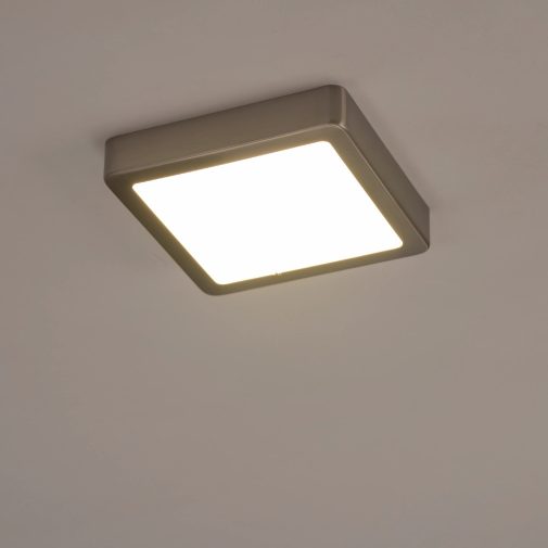 Mennyezeti LED lámpa 10,5 W, melegfehér, nikkel-fehér színű (Fueva)