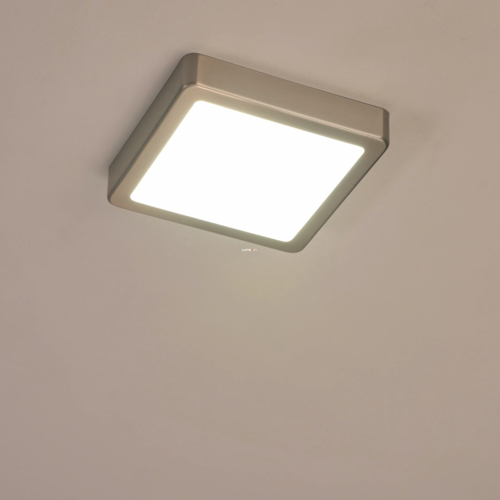 Mennyezeti LED lámpa 10,5 W, hidegfehér, nikkel-fehér színű (Fueva)