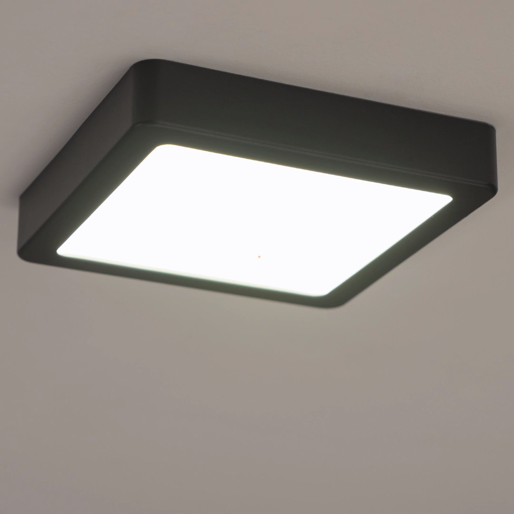 Mennyezeti LED lámpa 10,5 W, hidegfehér, fekete-fehér színű (Fueva)