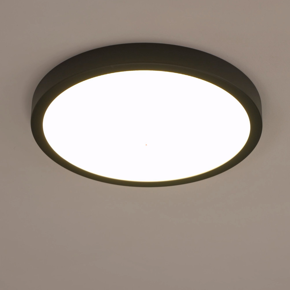 Kapcsolóval szabályozható mennyezeti LED lámpa 20 W, melegfehér, fekete-fehér színű (Fueva)