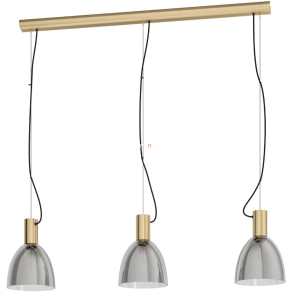   Függesztett lámpa három foglalattal, bronz-füstszínű - Lebalio Eglo 99314