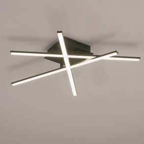   Mennyezeti LED lámpa 10,5 W, melegfehér, fekete-fehér színű - Lasana Eglo 99315