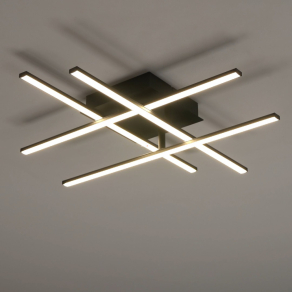   Mennyezeti LED lámpa 21 W, melegfehér, fekete-fehér színű - Lasana Eglo 99316