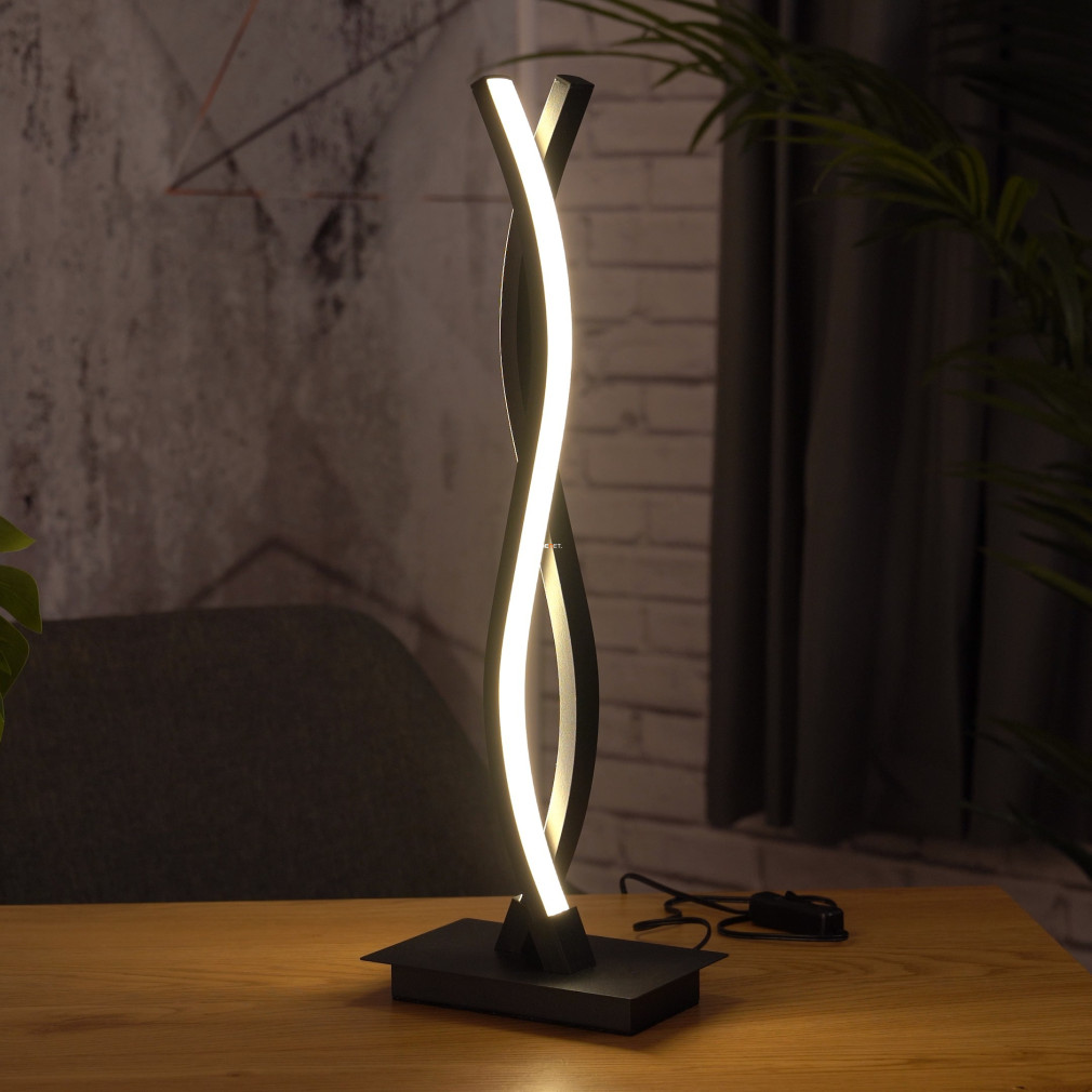 Hullámos asztali LED lámpa (Lasana 3)