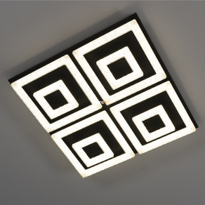   Csillogó mennyezeti LED lámpa, 52x52 cm - Fradelo 1 Eglo 99328