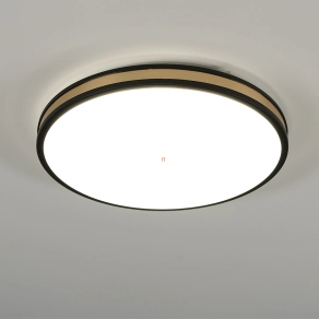   Fekete mennyezeti LED lámpa arany színű szegéllyel - Pescaito Eglo 99407