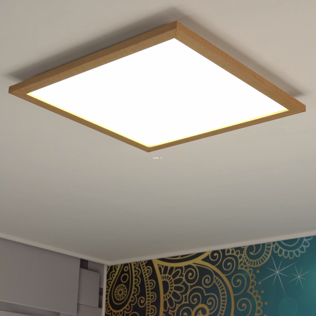 Mennyezeti LED lámpa 32 W, hidegfehér, fehér-barna színű (Piglionasso)