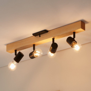   Natúr spot lámpa - Townshend 3 Eglo 99481, 4xE27 foglalattal, 220-240 V, IP20