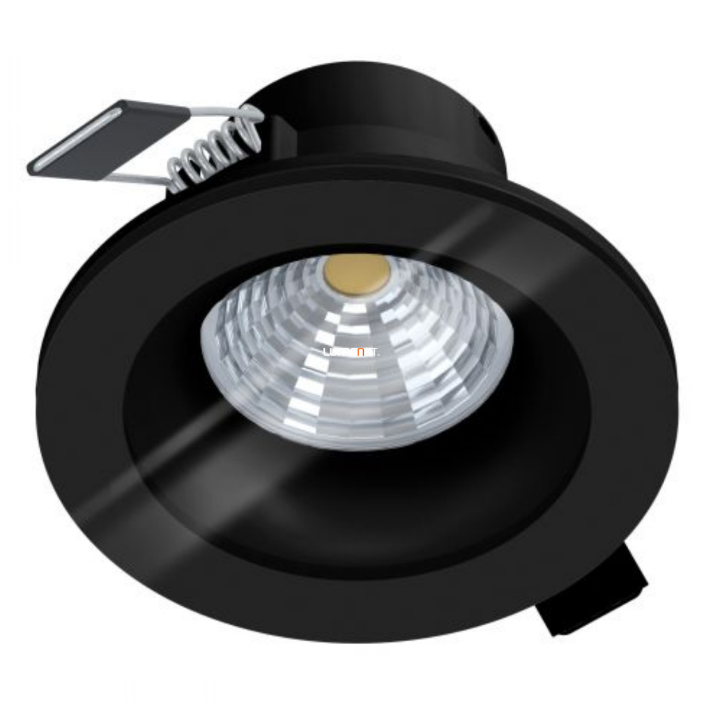 Szabályozható süllyesztett LED spotlámpa 6 W, melegfehér, fekete-áttetsző (Salabate)