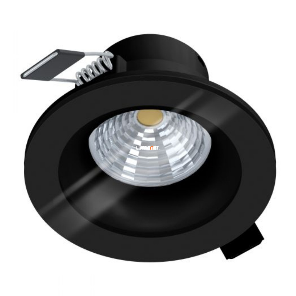 Szabályozható süllyesztett LED spotlámpa 6 W, hidegfehér, fekete-áttetsző (Salabate)