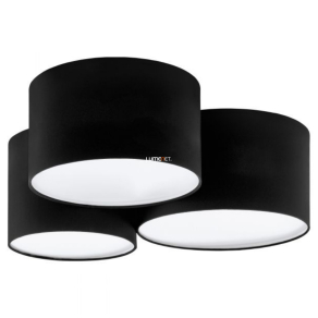   Mennyezeti lámpa három foglalattal, fehér-fekete - Pastore Eglo 99508