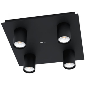  Spot lámpa négy foglalattal, fekete - Valcasotto Eglo 99516