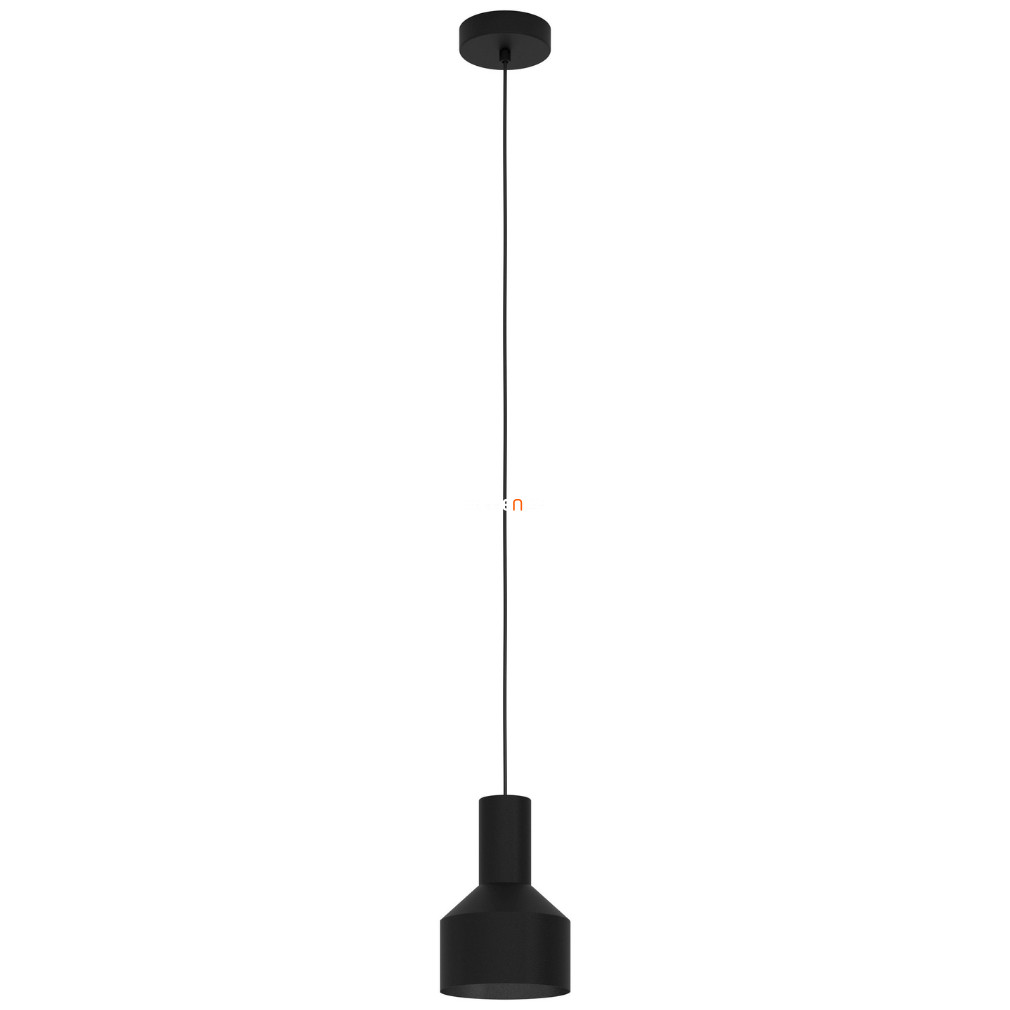 Függesztett lámpa, 15 cm, fekete (Casibare)