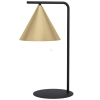 Design asztali lámpa, aranyszínű, 50 cm - Narices Eglo 99593, 1xE27 foglalattal