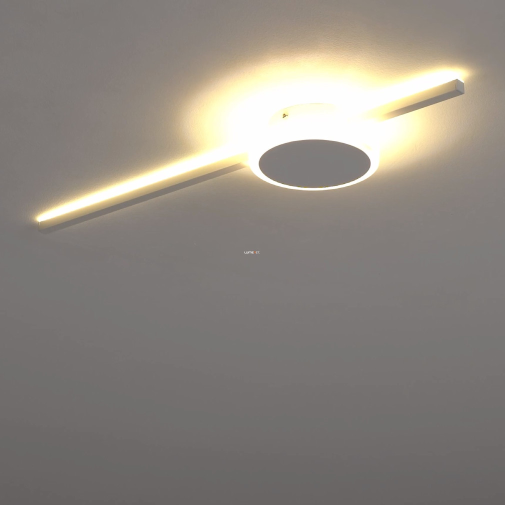 Mennyezeti LED lámpa 5,4+6,3 W, melegfehér, 59x14 cm, fehér színű (Sarginto)