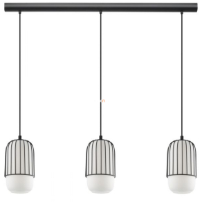   Függesztett lámpa három foglalattal, fekete-fehér színű - Muleges Eglo 99619