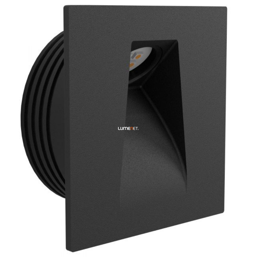 Lépcsővilágító LED lámpa 2 W, melegfehér, fekete - Mecinos Eglo 99644