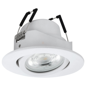   Szabályozható süllyesztett LED spot lámpa, szögletes 5 W, hideg-melegfehér, fehér színű - Saliceto RGBW Eglo 99671