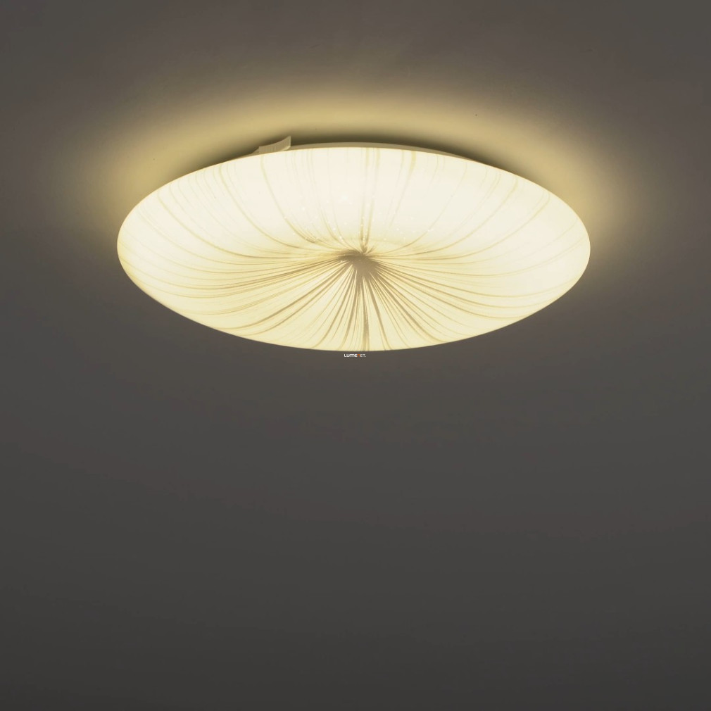 Mennyezeti LED lámpa 10 W, melegfehér, fehér-ezüstszínű (Nieves)
