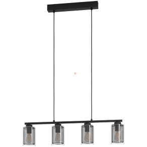   Függesztett lámpa négy foglalattal, fekete - Zocabon Eglo 99707