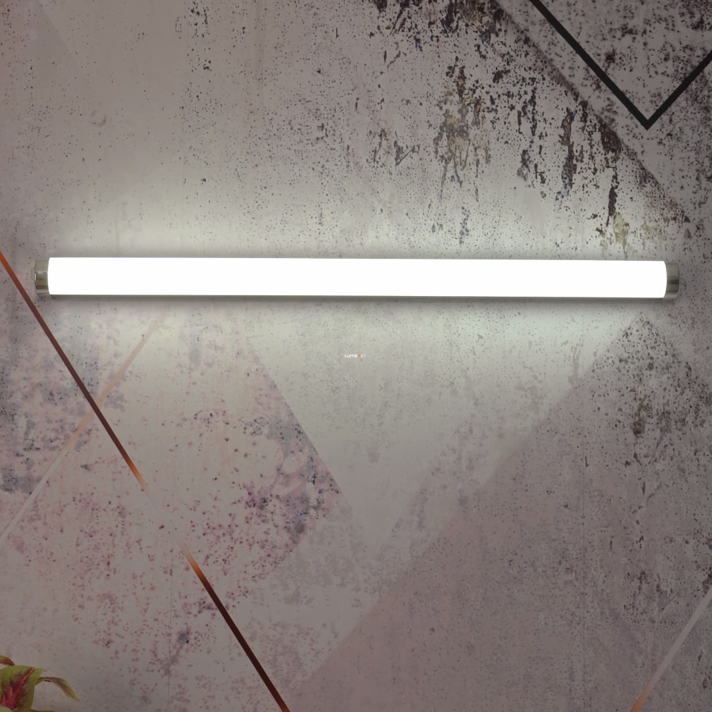 Fürdőszobai tükörmegvilágító LED lámpa 18,5 W, hidegfehér, 77 cm, ezüst-króm-fehér színű (Tragacete)