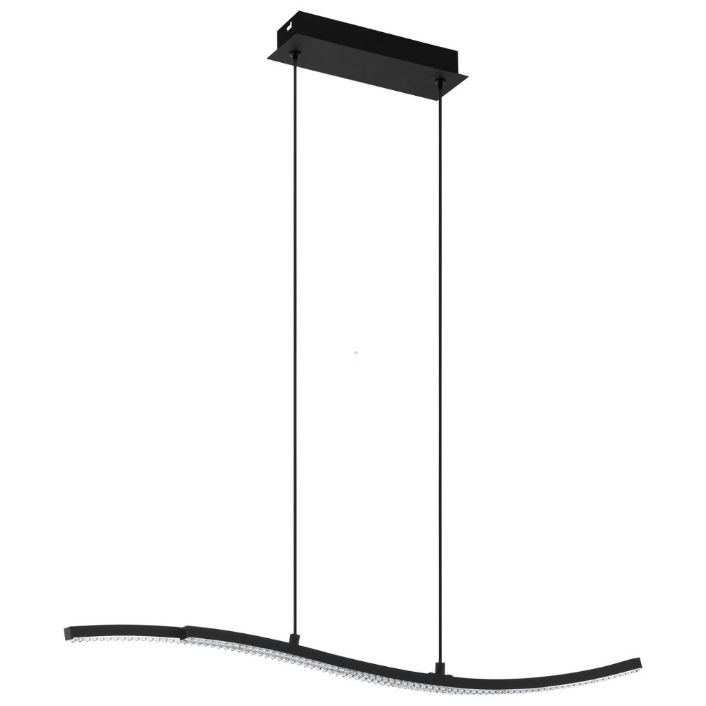 Bontott csomagolású Függesztett LED lámpa 21,5 W, melegfehér, fekete-áttetsző (Lejias)