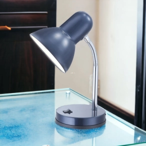   Kék íróasztali lámpa, 33 cm - Basic Globo 2486, 1xE27 foglalattal