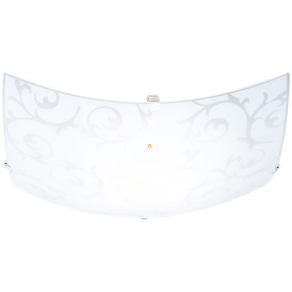   Mennyezeti lámpa ornamentikus mintával, opál - Cedric Globo 40980