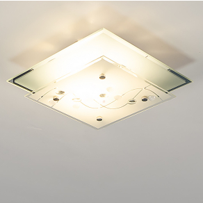   Üveggyöngyös mennyezeti lámpa, 24x24 cm - Ballerina Globo 48092