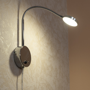   Bontott csomagolású Flexibilis LED spot lámpa 6 W, melegfehér (Pegasi)