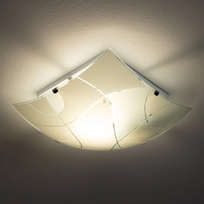   Mintás mennyezeti lámpa, opál üveg - Paranja Globo 40403-1