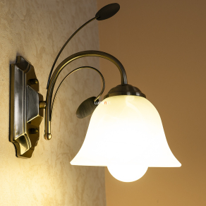 Bronz indás fali lámpa - Posadas Globo 69007-1W