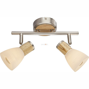 Karos spot lámpa két foglalattal - Gylfi Globo 54352-2