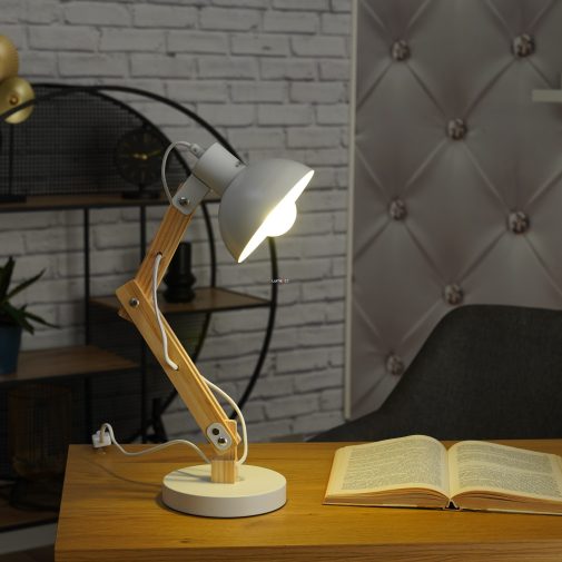 Fa íróasztali lámpa, 45 cm (Tongariro)