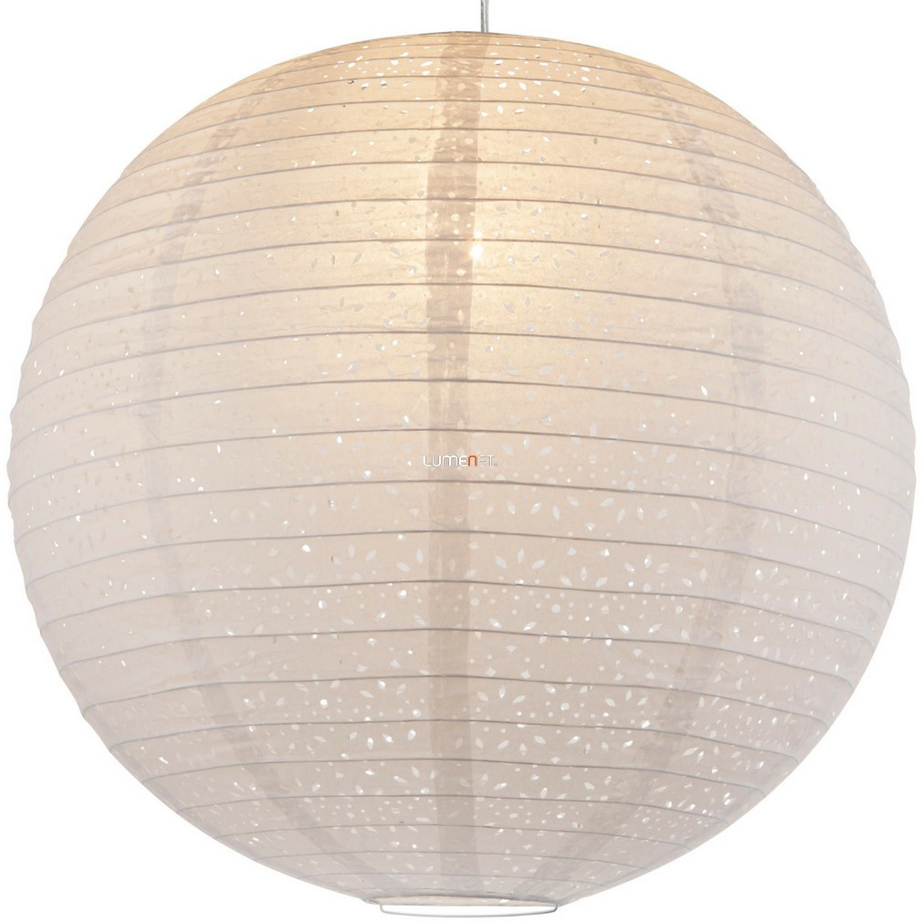 Függesztett lámpa bura, 50 cm, fehér - Varys Globo 16911