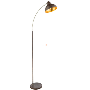   Állólámpa, rozsda hatású, 155 cm - Anita Globo 24703SR, talpkapcsoló, 1xE27 foglalattal