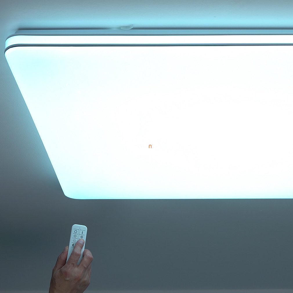 Távirányítós mennyezeti LED lámpa, 75x75 cm (Lassy)