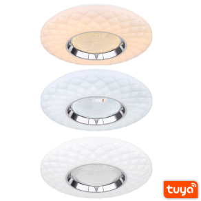   Mennyezeti LED lámpa távirányítóval 30 W, hideg-melegfehér - Magnifique Globo 48006FSH-30