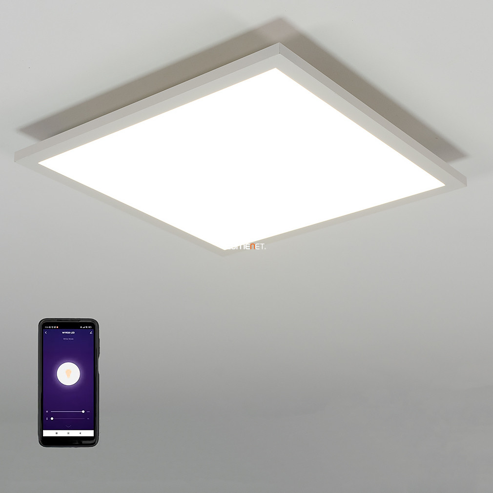 Távirányítós mennyezeti LED panel, 45x45cm (Smart Rosi)