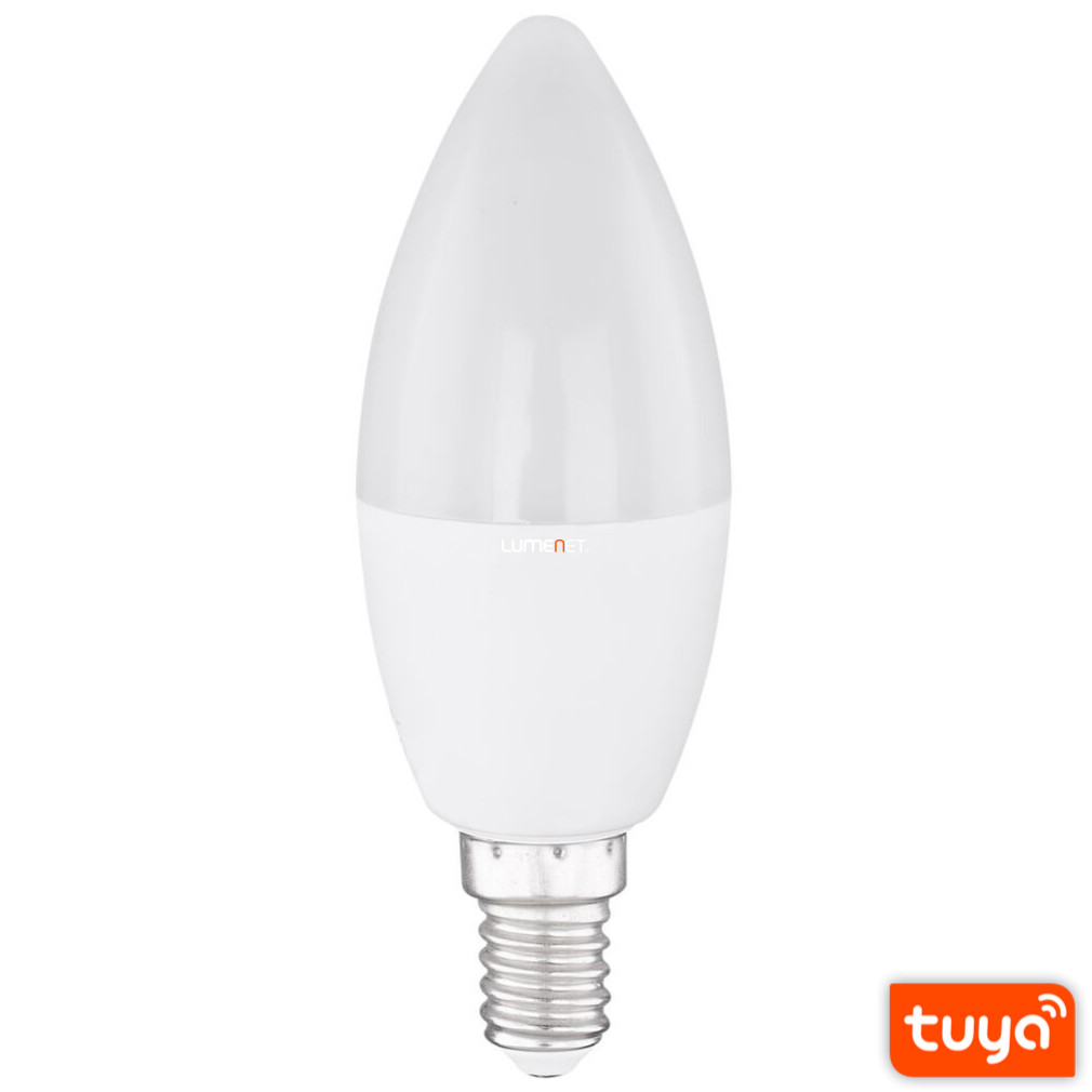 E14 LED fényforrás 4,5W, meleg-hidegfehér (RGBW)