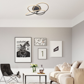   Mennyezeti LED lámpa, 30 W, melegfehér - Panda Globo 67201S-30