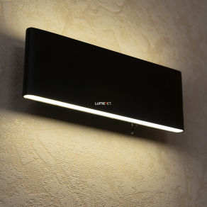   Fali le/fel világító LED lámpa 8 W, melegfehér - Siegfried Globo 41751-8B