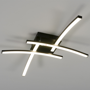   Kapcsolóval szabályozható mennyezeti LED lámpa forgatható karokkal - Tansy Globo 67129-24