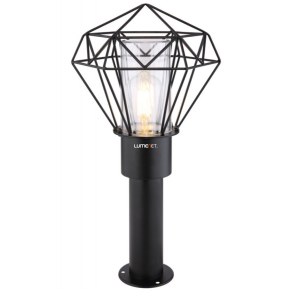   Kültéri állólámpa, fekete, 50 cm, két foglalattal - Horace Globo 31356