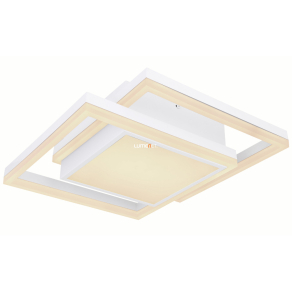   Távirányítós mennyezeti LED lámpa, 21 W, hideg-melegfehér - Squares Globo 67225-24FSH