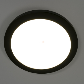   Szabályozható mennyezeti LED lámpa, hidegfehér/melegfehér, 29,8 cm, fekete - Lasse Globo 12379-24B