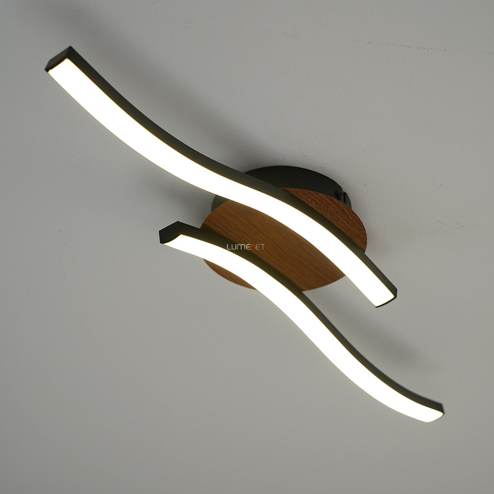 Fa hatású mennyezeti LED lámpa, 21 cm (Evita)